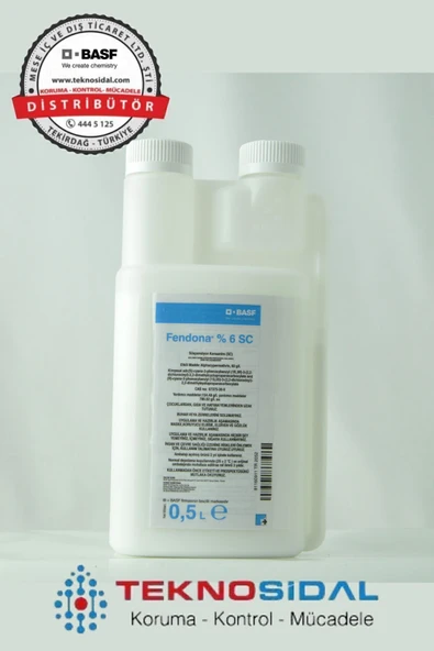 BASF Fendona 6 Sc Genel Amaçlı Haşere Ilacı 500 Ml Tahtakurusu Karınca Ev İçin ürün görseli 1