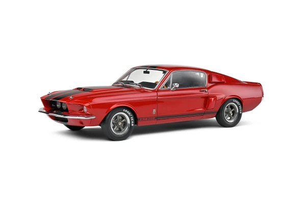 Solido S1802909 1/18 Shelby GT500 – Burgundy Red – 1967 ürün görseli 1
