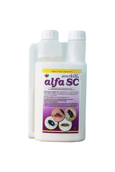 Averkill Farmatek Alfa Sc Kokusuz Konsantre Hamamböceği Ilacı 1 Lt ürün görseli 1