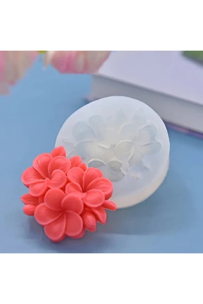 HogART Design Yonca Mum Sabun Beton &Epoksı Silikon Kalıp ürün görseli 1