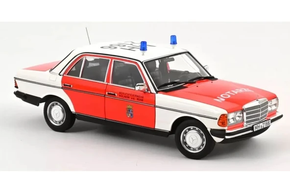 Norev 183834 1/18 Mercedes-Benz 200 1984 Emergency Ambulance ürün görseli 1