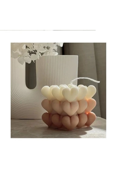 HogART Design Kalpli Bubble Mum Kalıbı ürün görseli 1
