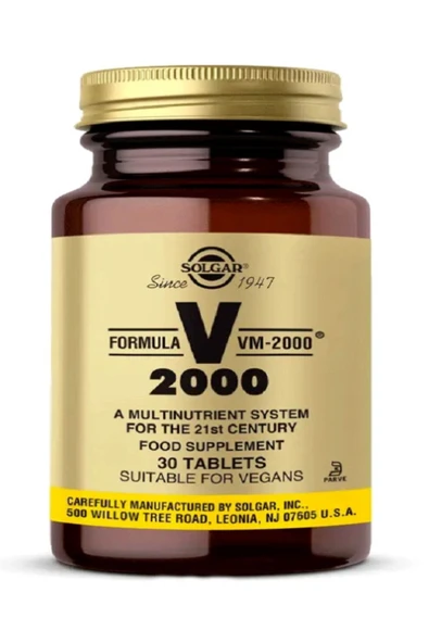 Solgar Vm 2000 Multi Vitamin 30 Tablet - Resim 4