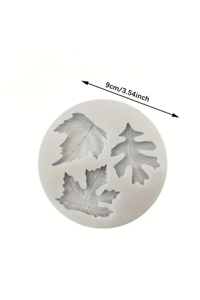 HogART Design Yaprak Modeli Silikon Kalıp - Resim 4