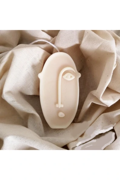 HogART Design Soyut İnsan Yüz Mum & Sabun Silikon Kalıbı ürün görseli 1