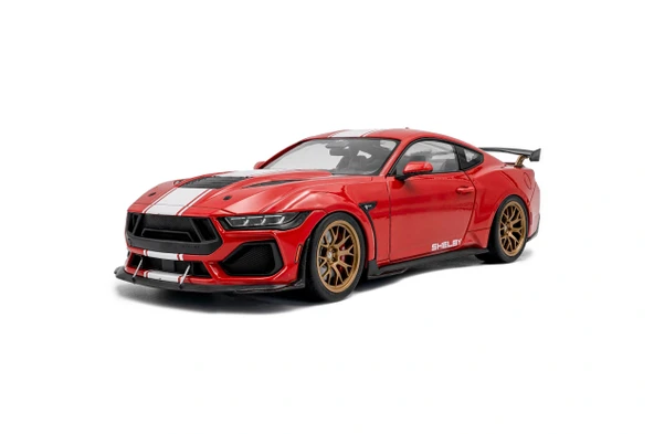 Solido S1813801 1/18 Shelby Mustang SUPER SNAKE – RACE RED – 2025 ürün görseli 1