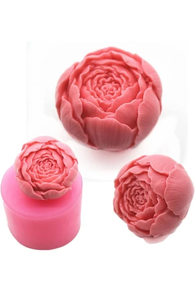 HogART Design Tomurcuk Şakayık Mum & Sabun Silikon Kalıp ürün görseli 1