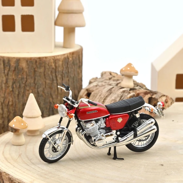 Norev 182026 1/18 Honda CB750 1969 Red Metallic ürün görseli 1