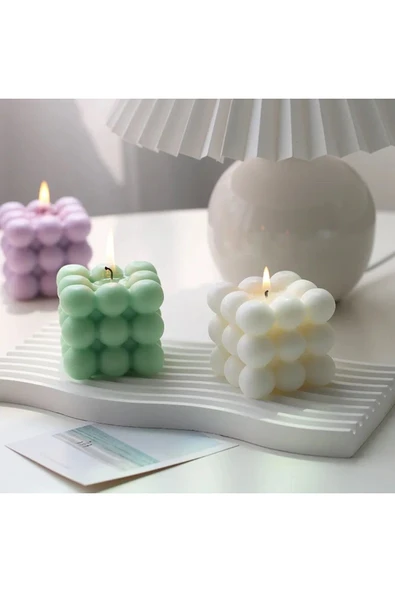 HogART Design Bubble Mum Silikon Kalıbı - Resim 3