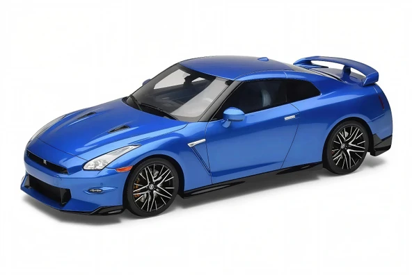 GT Spirit GT521 1/18 Nissan GT-R R35 Skyline Edition Bayside Blue 2024 ürün görseli 1