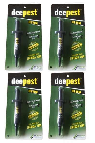 SİSTARIM Deepest Jel Yem Alman, Amerikan, Doğu Hamamböceği Ve Karınca Ilacı 4 Adet ürün görseli 1