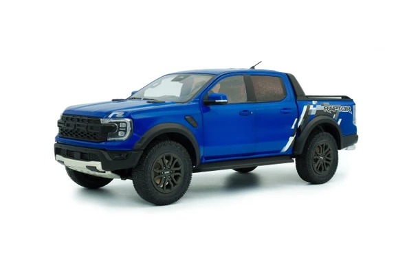 Solido S1813902 1/18 Ford Ranger Raptor – Blue Lightning – 2024 ürün görseli 1