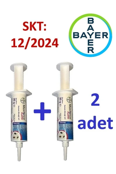 maxforce 2 Adet Maxforce Platin Hamam Böceği Jeli Kokusuz Böcek Ilacı Jel ürün görseli 1
