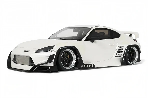Gt Spirit GT498 1/18 Pandem Toyota GR86 Crystal White 2023 ürün görseli 1