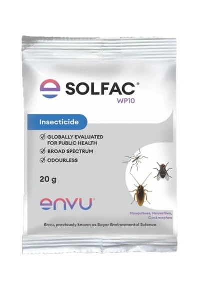 MFM STORE Pire - Kene - Bit - Genel Haşere Ilacı Böcek Ilacı *50 gr * Solfac Wp 10 ürün görseli 1