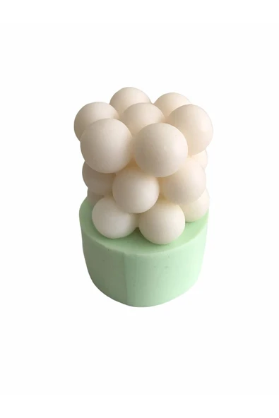 HogART Design Yuvarlak Bubble Mum Kalıbı - Resim 3