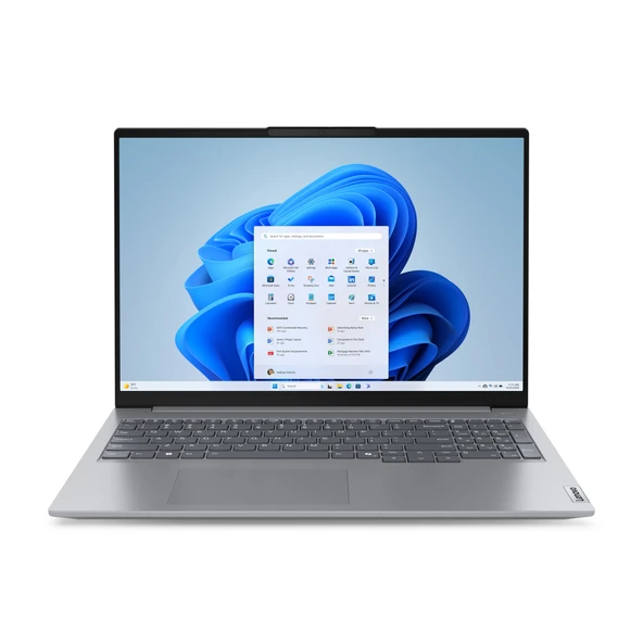 Lenovo ThinkBook 16 21MW000PTR012 Ryzen5 7535HS 64GB 1TBSSD+1TBSSD 16" WUXGA FreeDOS Dizüstü Bilgisayar ürün görseli 1