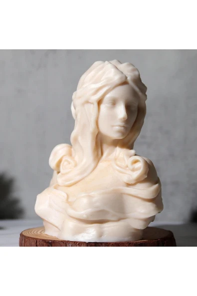 HogART Design Büyük Tanrıça Mum Silikon Kalıbı ürün görseli 1