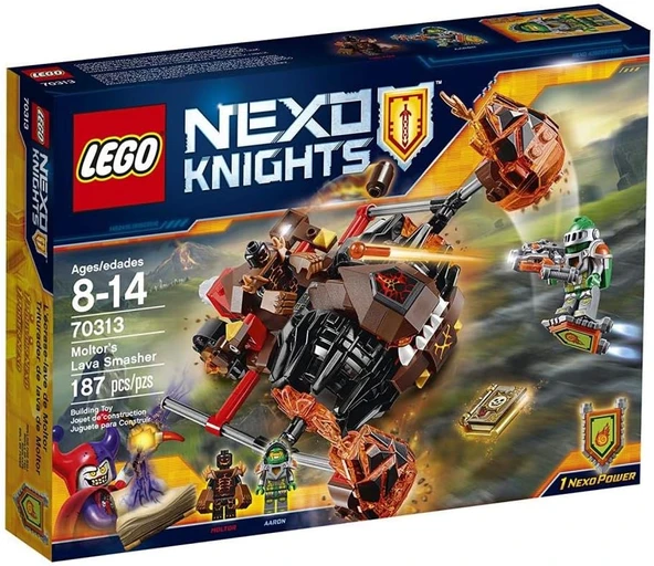 Lego 70313 Nexo Knights Moltors Lava Smasher ürün görseli 1