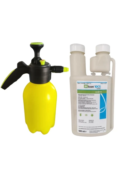 Icon İcon 10CS 500ML Genel Haşere İlacı/2Lt Zemzem İlaçlama Pompası ürün görseli 1