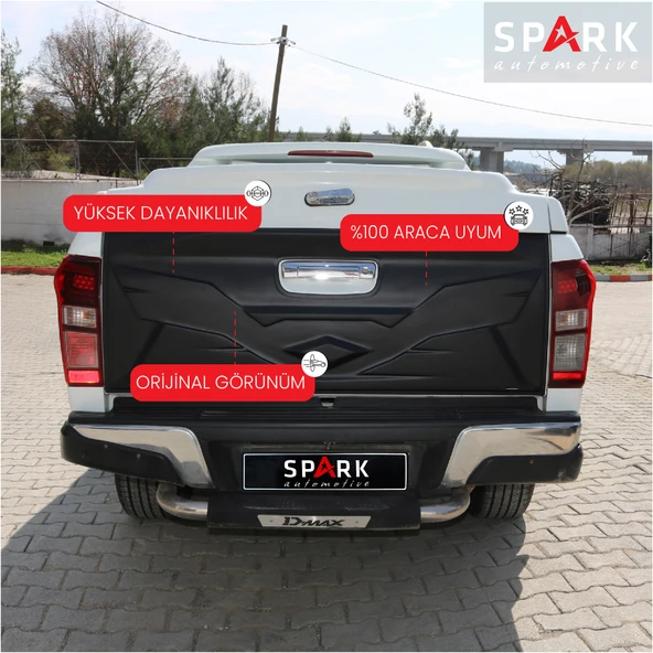 Isuzu D-Max 2017-2019 Yıl Aralığı Uyumlu Bagaj Kapağı Dodik ürün görseli 1