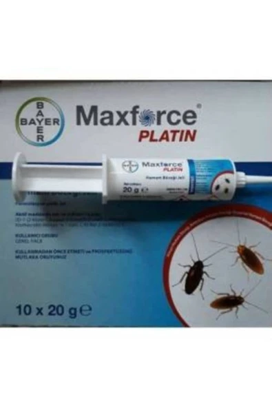 maxforce Skt. 2023 Maxforce Platin Hamam Böceği Jeli 10 X 20 G ürün görseli 1