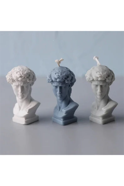 HogART Design David Silikon Mum Kalıbı - Resim 2
