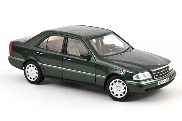 Norev 183372 1/18 Mercedes-Benz C-Class 1993 Malachit Green ürün görseli 1