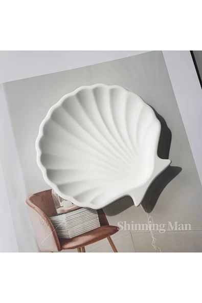 HogART Design Midye Tabak Silikon Kalıp - Resim 3