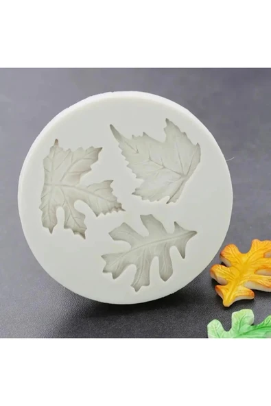 HogART Design Yaprak Modeli Silikon Kalıp - Resim 3