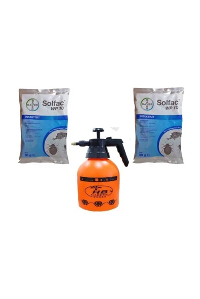maxforce Solfac Böcek İlacı Pire Bit İlacı Ve Pompası *50 ml Yalova Geceleri Kolonyası ürün görseli 1