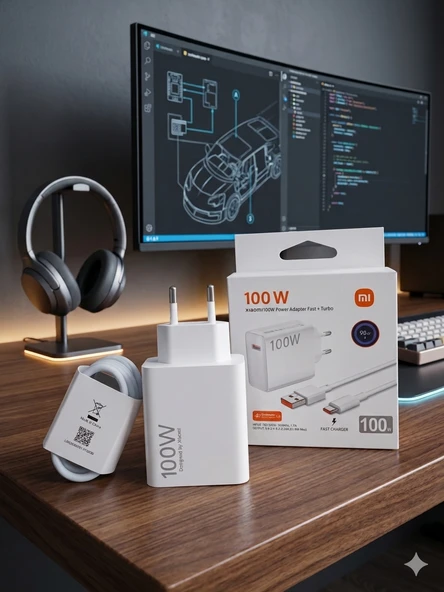 Xiaomi 100w şarj aleti ürün görseli 1