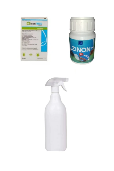 Icon Altlık Böceği İlaçları/Icon 10Cs 20ML/Zinon Sc 50ML/1LT Sprey püskürtücü ürün görseli 1
