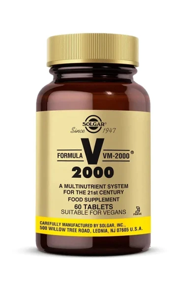 Solgar Vm-2000 60 Tablet ürün görseli 1