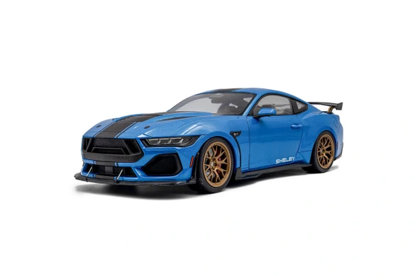 Solido S1813802 1/18 Shelby Mustang SUPER SNAKE – Grabber Blue Metallic – 2025 ürün görseli 1