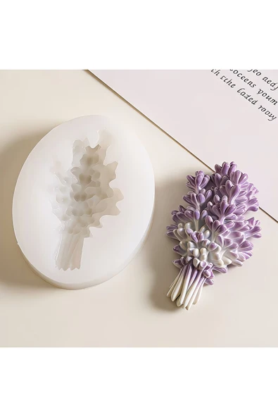 HogART Design Lavanta Demeti Mum Sabun & Beton Silikon Kalıp ürün görseli 1