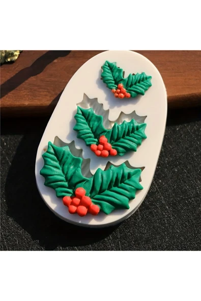 HogART Design Kokina Yaprak Silikon Mum Sabun & Kokulutaş Silikon Kalıp ürün görseli 1