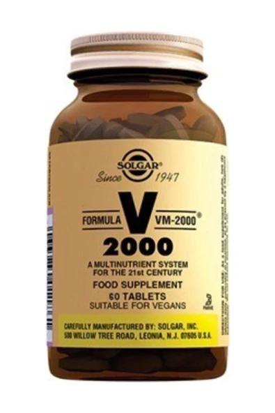 Solgar Vm 2000 60 Tablet - Resim 2