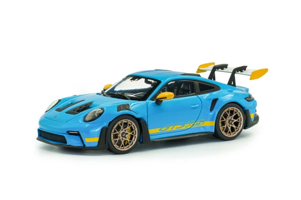 Solido S4314803 1/43 Porsche 911 (992) GT3 RS Tribute 24h Daytona 2003 – Riviera Blue – 2023 ürün görseli 1