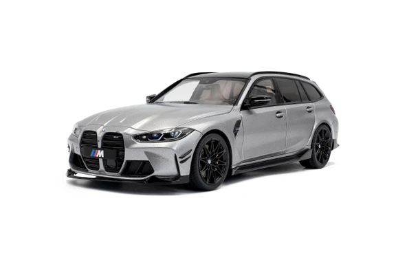 Solido S1813702 1/18 BMW M3 Touring with Performance Parts – Frozen Pure Grey Metallic – 2024 ürün görseli 1