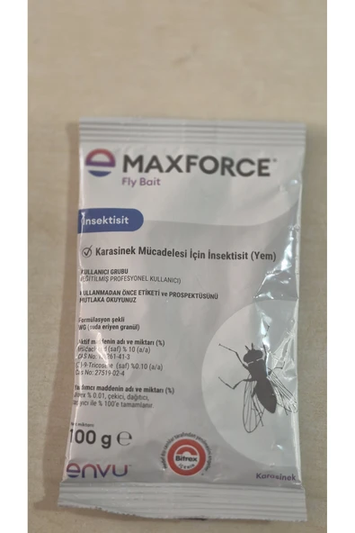 bayern envu MAXFORCE FLY BAİT 100GR KARASİNEĞE SON ürün görseli 1