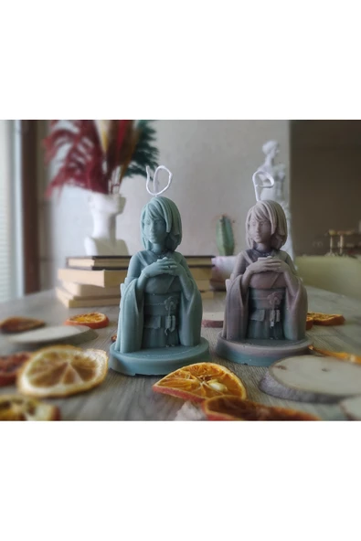 HogART Design Asyali Prenses Mum Kokulutaş & Sabun Kalıbı ürün görseli 1