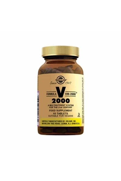 Solgar Vm 2000 - 60 Tablet ürün görseli 1