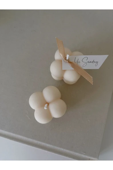 HogART Design Küçük Bubble Silikon Mum Kalıbı - Resim 7