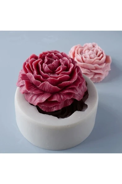 HogART Design Şakayık Çiçek Mum Silikon Kalıbı ürün görseli 1