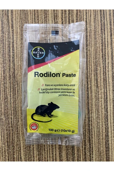COŞKUN TARIM ÜRÜNLERİ RODİLON PASTE Fare İlacı 10x10g ürün görseli 1
