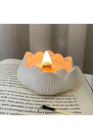 HogART Design Lotus Mumluk - Resim 6