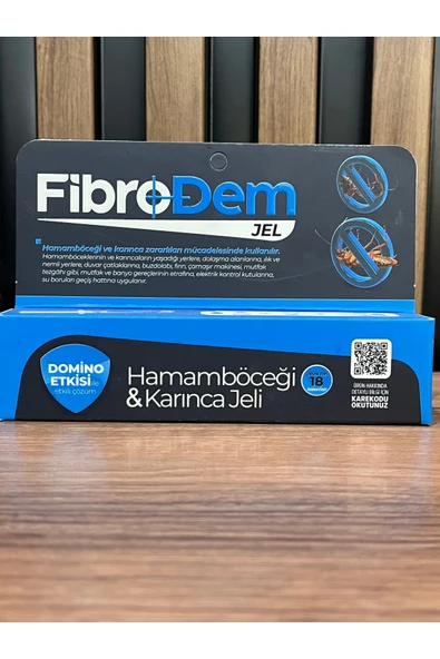 FİBROGEL HAMAMBÖCEĞİ KARINCA JELİ FİBRODEM JEL ürün görseli 1