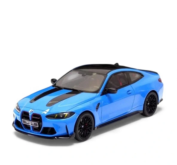 GT Spirit GT511 1/18 BMW M4 CS Riviera Blue 2024 ürün görseli 1