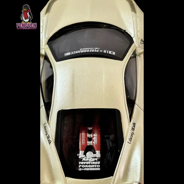 M. C. E. 1/64 Ferrari 458 Italia - Resim 6